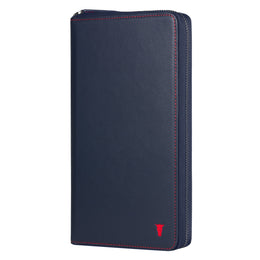 Navy Blue Family Travel Wallet