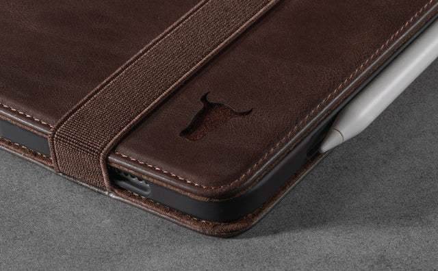 Dark Brown iPad Mini 6 Leather Case