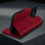 Crimson Leather Case for iPhone 16 Pro