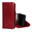 Crimson Leather Case for iPhone 16 Pro