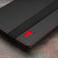 Front of the Black with Red Detail Leather Case for Kindle Paperwhite