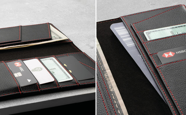 Long Leather Wallet (with RFID Protection) Feature Focus