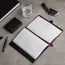 A5 Notebook Cover, Mens Leather Wallet & Keyring Bundle