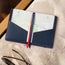 Inside of the Navy Blue Leather (with Red Stitching) Passport holder