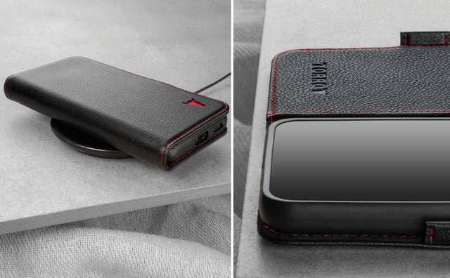 Samsung Galaxy S22+ Leather Case (with stand function) Feature Focus