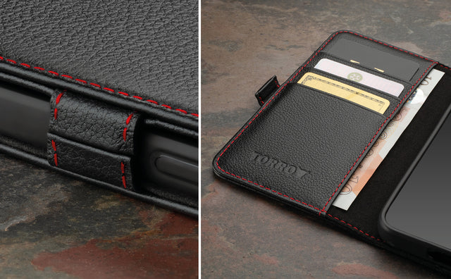 Galaxy S23 FE Leather Case (with Stand function) Feature Focus