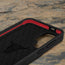 GEO-AS-3 technology in the Black with Red Detail Leather Bumper Case for Samsung Galaxy S24