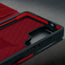 Crimson Leather Case for Galaxy S25 Ultra