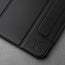 Close up of the Black Leather Magnetic Case for Apple iPad (10th Gen)