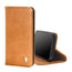 Tan Leather Stand Case for iPhone 11