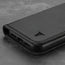 Black Leather Stand Case for iPhone 12 Pro