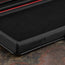 Custom TORRO branded frame of the Black with Red Detail Leather Case for Galaxy S23 Ultra