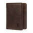 Dark Brown Bifold Leather Wallet