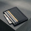 Black Leather Credit Card Holder