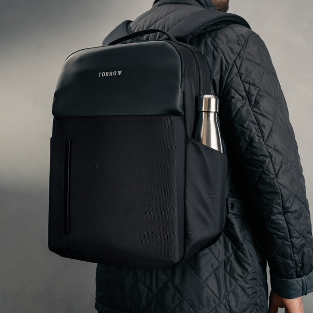 Black Classic Commuter Backpack