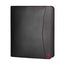 Black with Red Detail Leather A4 Conference Folder