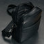 Storage pocket on the inside of the Black Leather Crossbody Shoulder Satchel Bag