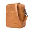 Luxury, genuine Tan Leather Crossbody Shoulder Satchel Bag