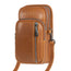 Tan Leather Phone Bag