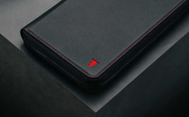 Leather Family Passport Holder and Document Organiser Feature Focus