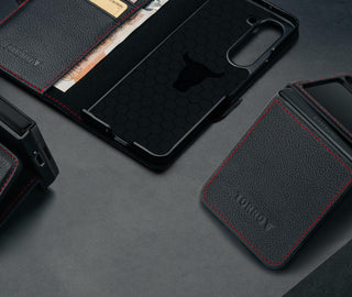 Premium Leather Cases for Galaxy Z Flip6 & Z Fold6