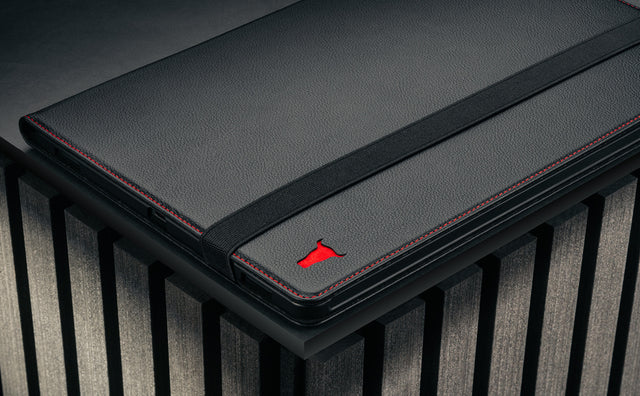 Samsung Galaxy Tab S11 Ultra Leather Case Feature Focus