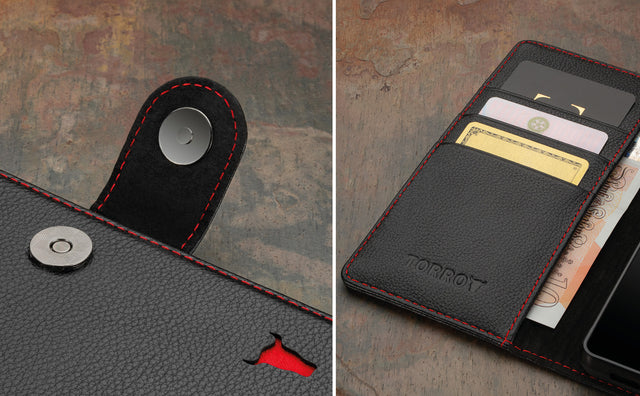 Google Pixel 8 Leather Wallet Case - Premium US Leather - TORRO USA