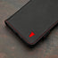 Black with Red Detail Leather Wallet Case for Google Pixel Fold