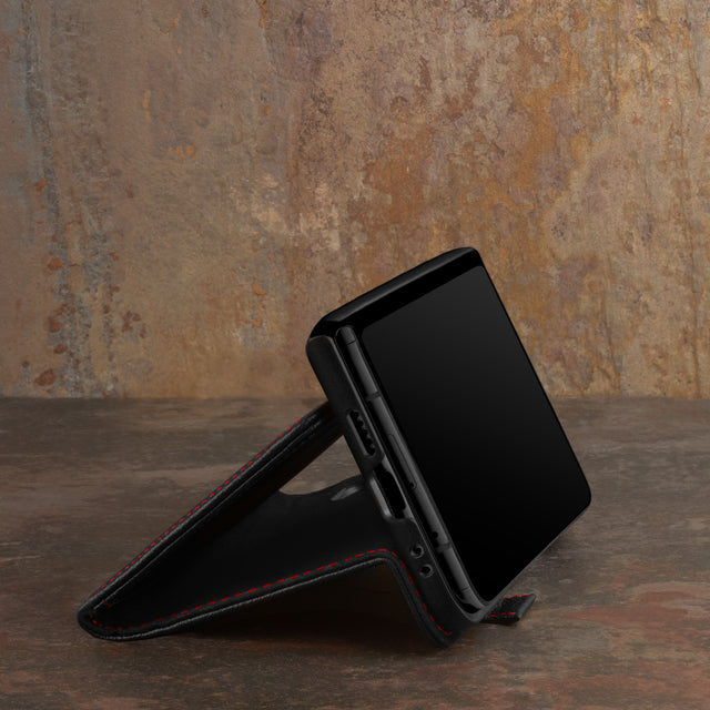 LOUIS VUITTON LV BLACK LOGO Samsung Galaxy Z Fold 4 Case Cover