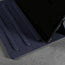 Multiple viewing angles of the Navy Blue Leather Case for Apple iPad (10th Generation)