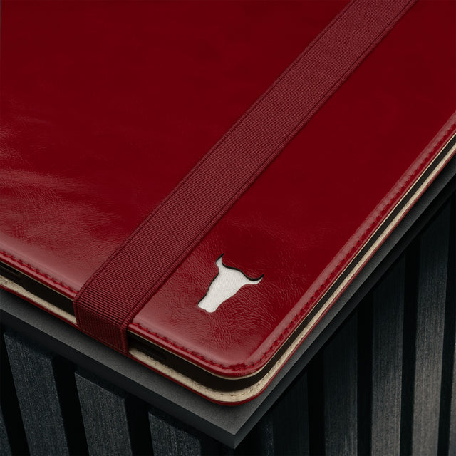 Red Leather Case for iPad Air