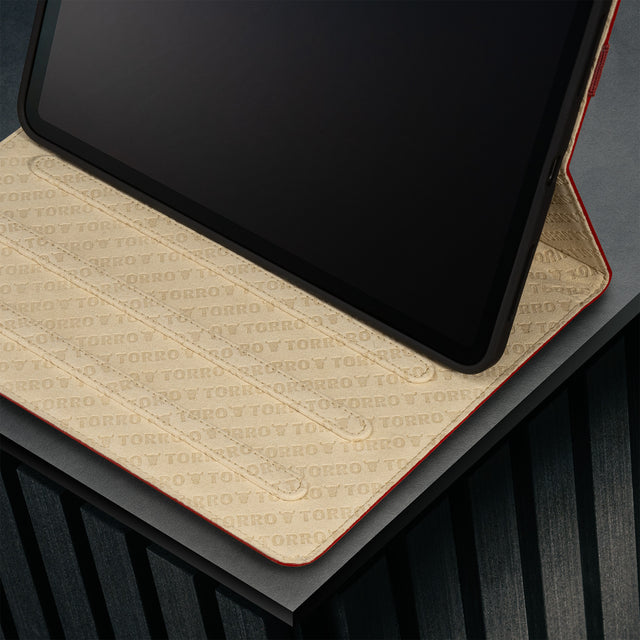 Red Leather Case for iPad Air 11