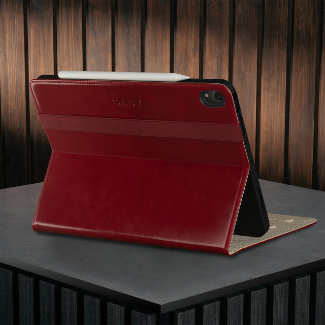 Red Leather Case for iPad Air 11
