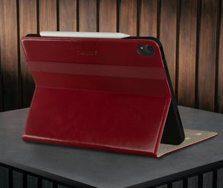 Red Leather Case for iPad Air 11" (2024)