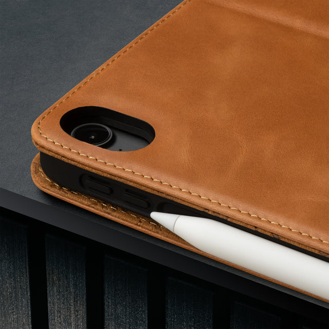 Tan Leather Case for iPad Air 11