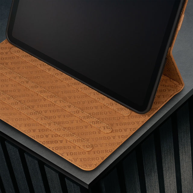 Tan Leather Case for iPad Air 11