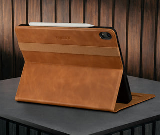 Tan Leather Case for iPad Air 11" (2024)