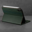 Stand functionality of the Green Leather (with Red Stitching) Case for iPad mini 6 (2021)