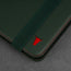 Green Leather (with Red Stitching) Case for iPad mini 6 (2021)