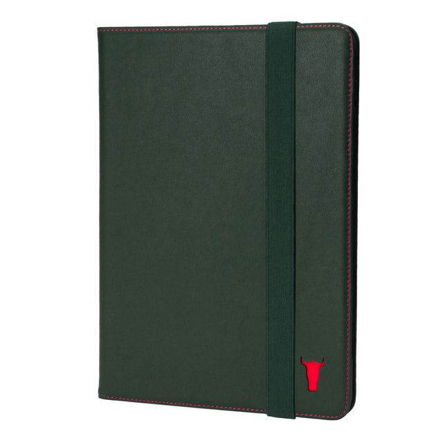 Green Leather (with Red Stitching) Case for iPad mini 6 (2021)
