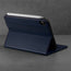 Stand functionality of the Navy Blue Leather Case for iPad mini 6 (2021)