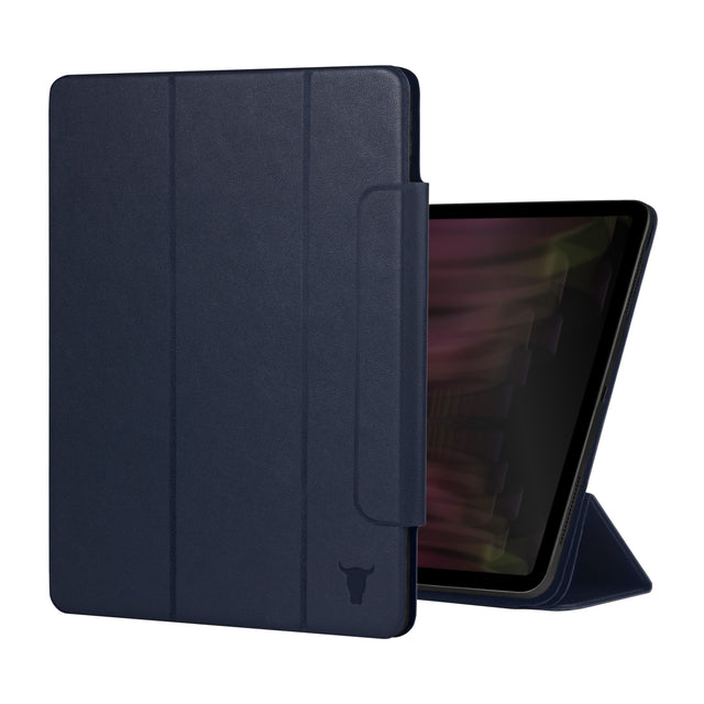 Blue Leather Magnetic Case for the iPad Pro 11