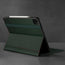Integrated stand function of the Green Leather (with Red Stitching) Case for iPad Pro 12.9-inch