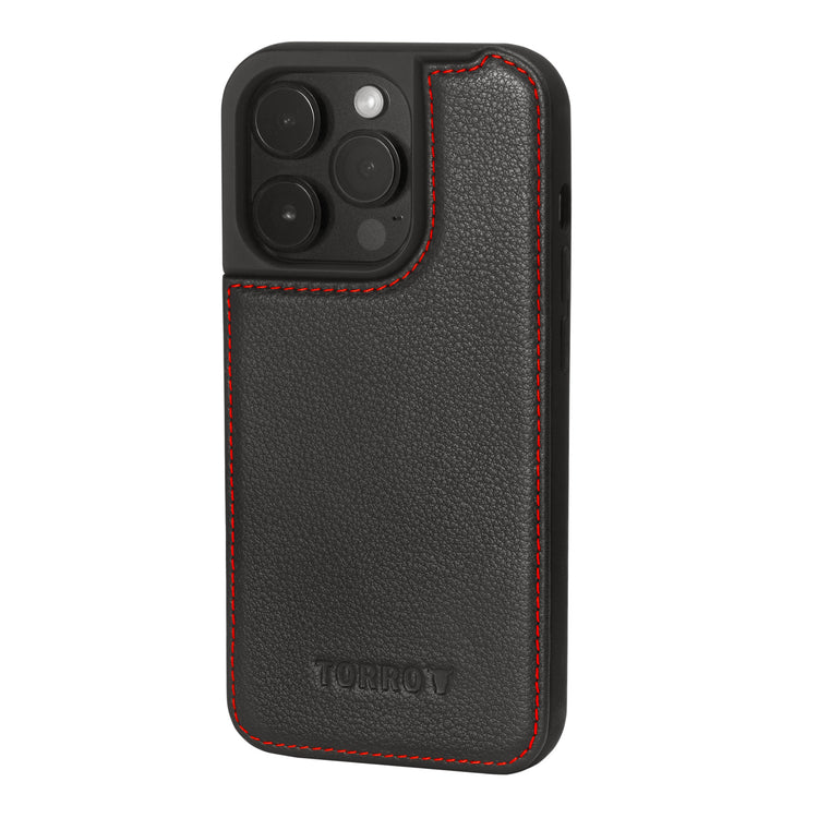 iPhone 15 Pro Leather Bumper Case - TORRO