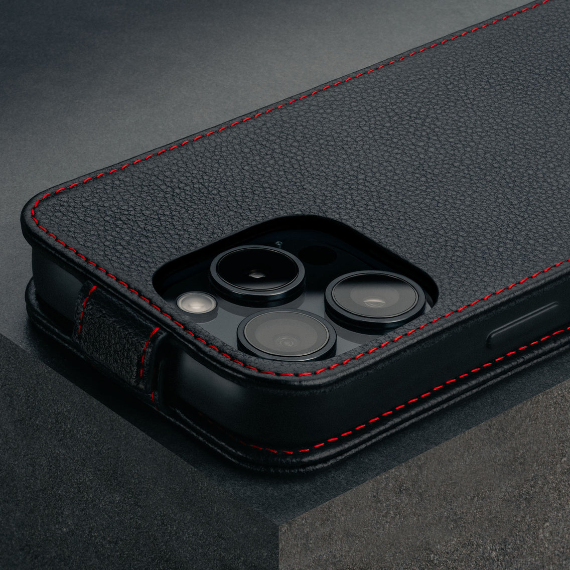 iPhone 16 Pro Max Leather Flip Case (MagSafe Charging) TORRO