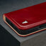 Red Leather Case for iPhone 16 Pro Max