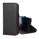 iPhone 16 Pro Leather Wallet Case (MagSafe Charging)