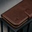 Dark Brown Leather Detachable Case for iPhone 17 Air