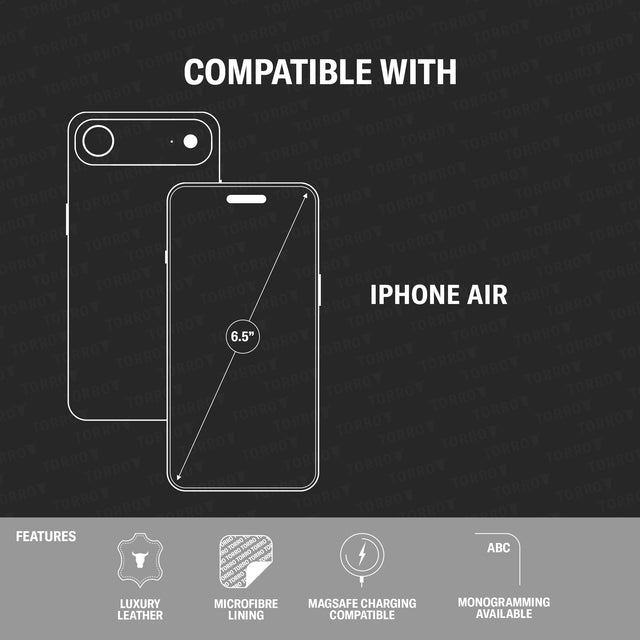 Compatibility and features of the Leather Bumper Case for iPhone 17 Air