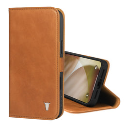 Tan Leather Case for iPhone 17 Pro Max